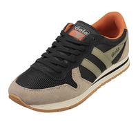 Gola Daytona Mens Classic Trainers in Black Khaki - 8 UK