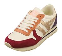 Gola Daytona Quadrant Womens Fashion Trainers in Off White Cerise - 3 UK