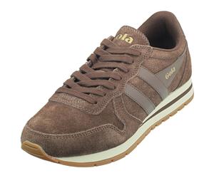 Gola Daytona Womens Casual Trainers in Dark Brown - 7 UK