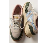 Gola Delta Sneakers at Free People in Off White/Dark Khaki/Air, Size: US 8 - female