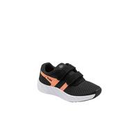 Gola Girls Draken Twin Bar Qf Road Running Shoe, Black Coral, 11 UK Child