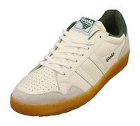 Gola Eagle 86 Mens Casual Trainers in Off White Green - 10 UK