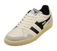Gola Eagle Mens Casual Trainers in Off White Black - 9 UK