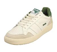 Gola Eagle Mens Off White Green Casual Trainers - 7 UK
