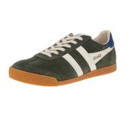 Gola Elan - Men's Trainers - Dark Khaki Off-White Sapphire, Dark Khaki Off White Sapphire, 9.5 UK
