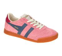 Gola Elan Suede Women's Coral Pink/Blue Trainers - UK 8