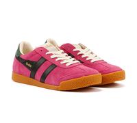 Gola Elan Suede Women's Fuchsia/Black/Evergreen Trainers UK 5