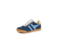 Gola Elan Suede Women's Navy/Vista Blue/Sun Trainers - UK 6