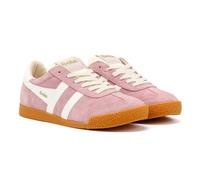 Gola Elan Suede Women's Pink/White Trainers - UK 4