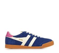 Gola Elan Trainer CLB538ET Women's Trainers, Deep Blue Off White Shocking Pink, 7 UK
