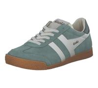 (4) Gola Elan Womens Classic Trainers in Green Off White