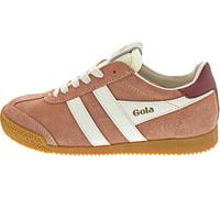 Gola Elan Womens Classic Trainers in Terracotta White Red - 8 UK