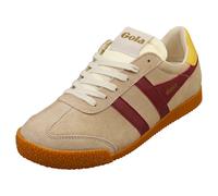 (4) Gola Elan Womens Fashion Trainers in Bone Cerise
