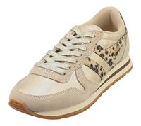 Gola Daytona Blaze II Trainer CLB852YT Women's Trainers, Gold Leopard Dark Brown, 7 UK