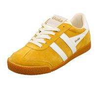 Gola Elan Suede Women's Sun/White Trainers UK 4