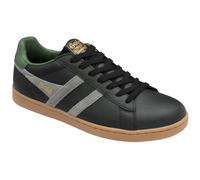 Gola Equipe II Leather, Black/Cement/Evergreen, 8