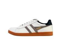 Gola Equipe II Leather, White/Cement/Navy, 10