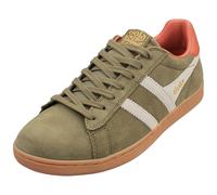 Gola Equipe Ii Mens Fashion Trainers in Khaki Off White - 8 UK
