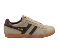 Gola Mens Equipe II Suede, Bone/Mocha/Red Ochre, 7
