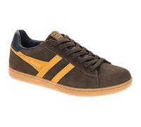 Gola Equipe ll Low Trainers Dark Brown/Sun/Navy 43