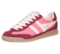Gola Firefly Trainer Low Trainers Red, Bubblegum Cerise Off Whit, 9 UK