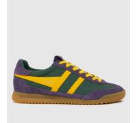 Gola Firefly Women's Sneakers, Evergreen Plum Sun, 4 UK