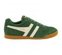 Gola Trainers Harrier – Men's Classic Suede, Green/Off-White UK 10