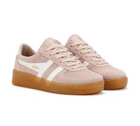 Gola Grandslam Suede Women's Rose/Off White Trainers UK 8