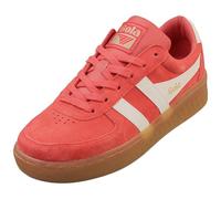 (6) Gola Grandslam Womens Fashion Trainers in Coral Off White