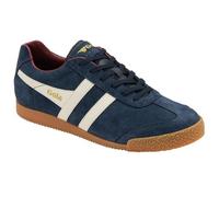 Gola Harrier Classics Mens Blue Suede Sneakers Trainers Shoes Size 8-15