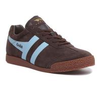 Gola Harrier Classics Mens Retro Suede Sneakers Lace Up Trainers Shoes Size 8-12