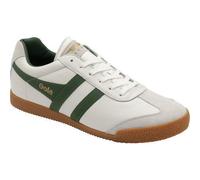 Gola Harrier Leather Classic White Green Mens Sneakers Trainers Shoes Size 8-12