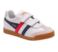 Gola Shoes (Trainers) HARRIER LEATHER VELCRO in White 11 kid