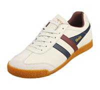 Gola Harrier Mens Casual Trainers in Off White Navy - 9 UK