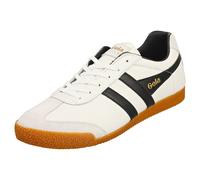 Gola Harrier Mens White Black Classic Trainers - 9 UK
