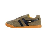 Gola Men's Harrier Fashion Sneakers, Khaki Black Sun, 10.5 UK