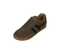 Gola Men's Harrier Fashion Sneakers, Khaki Black Sun, 9 UK