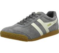 Gola Harrier Mens Suede Trainers Sneakers Shoes 6 - 12 Grey Ash Lace Up Casual