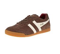 Gola Harrier Men's Trainers Otter Off-White-Deep-Red, Otter Off White Deep Red, 7 UK
