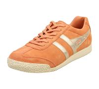 Gola Harrier Mirror Womens Peach Gold Fashion Trainers - 4 UK