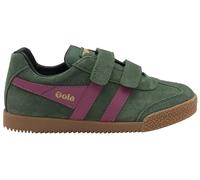 Gola Harrier Strap CKA192NK, Trainers, Green, 10 UK Child