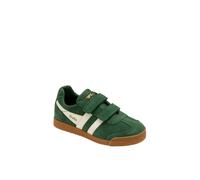 Gola 'Harrier Strap' Kids Suede Strap Trainers in Green | Size: Infant 13 Gola Green Infant 13