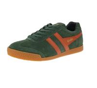Gola Harrier Suede Trainer CMA192NU, Sneakers, Green, 9 UK