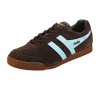 Gola Harrier Unisex Classic Trainers in Dark Brown - 12 UK