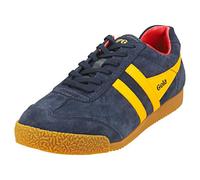 Gola Harrier Womens Classic Trainers in Navy Sun Red - 8 UK