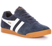 (6) Gola Harrier Womens Classic Trainers in Navy White