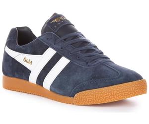Gola Harrier Womens Classic Trainers in Navy White - 6 UK