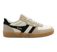 Gola Hawk 83 Men's Trainers Off-White-Bone-Black-Gum, Off White Bone Black Gum, 9 UK