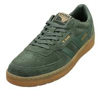 Gola Men's Hawk Suede '86 Sneaker, Evergreen/Gum, 9 UK