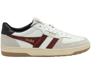Gola Hawk CMB336AN Sneakers, White Red Ochre Black, 11.5 UK